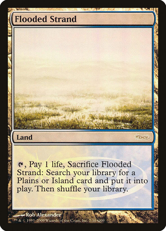 Flooded Strand card front