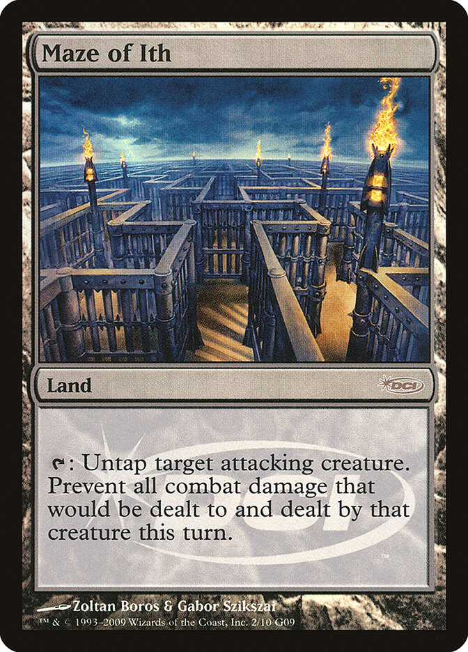 Maze of Ith card front