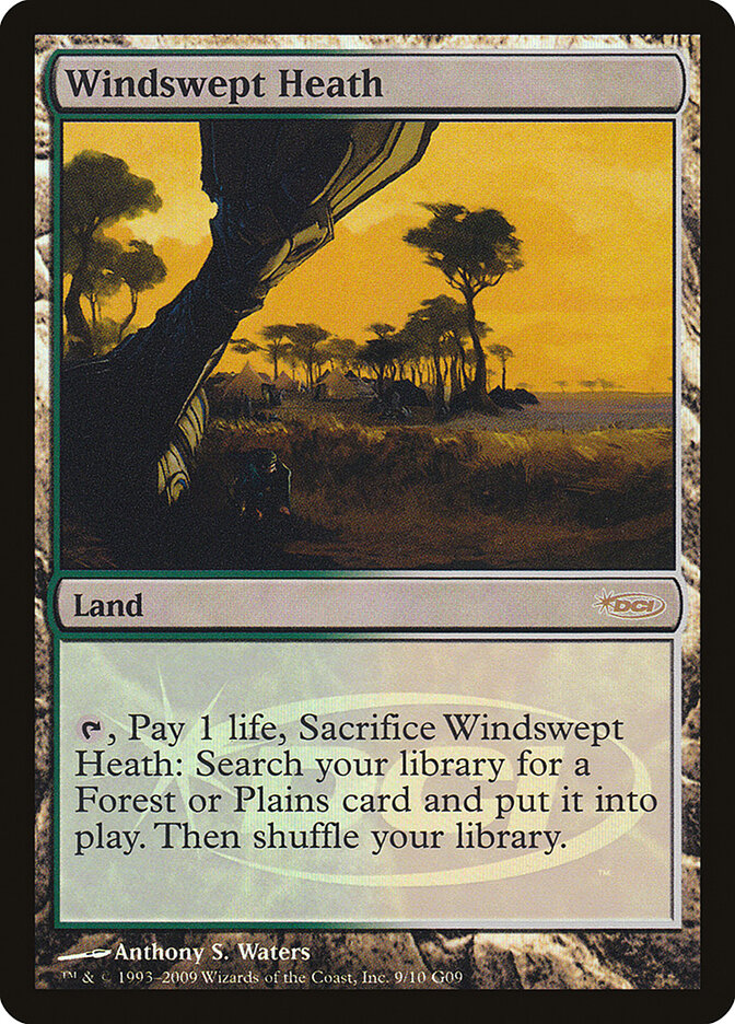 Windswept Heath card front