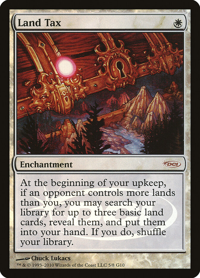 Land Tax card front