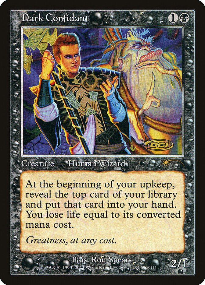 Dark Confidant card front