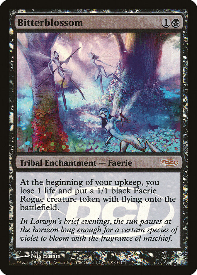 Bitterblossom card front