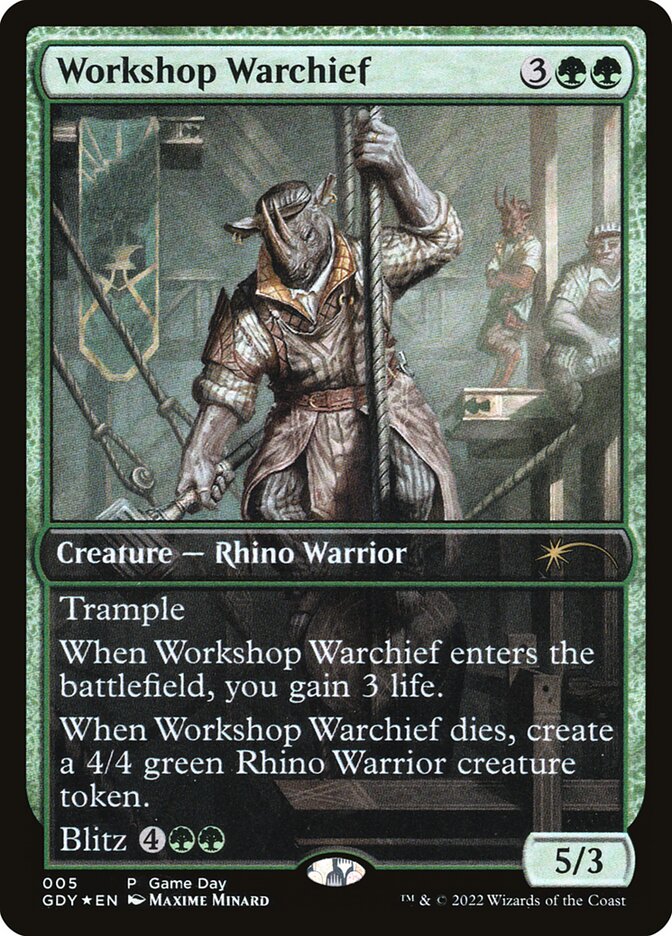 Workshop Warchief card front