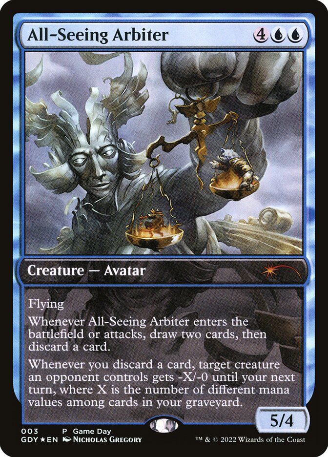 All-Seeing Arbiter card front