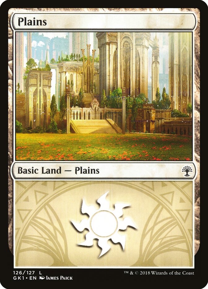 Plains card front