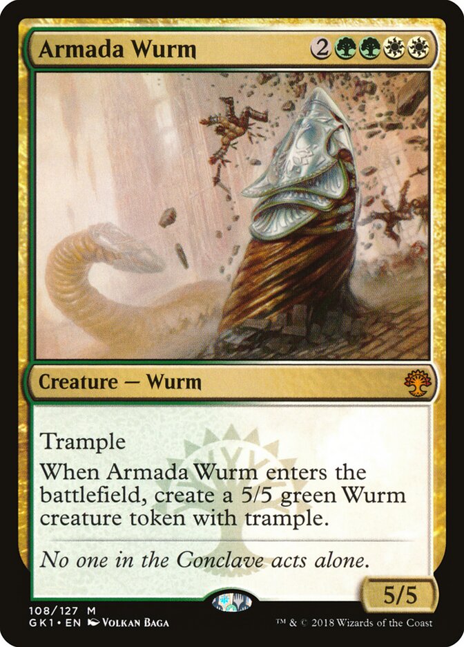 Armada Wurm card front