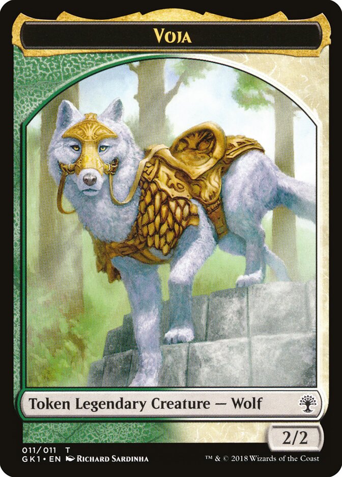 Voja card front