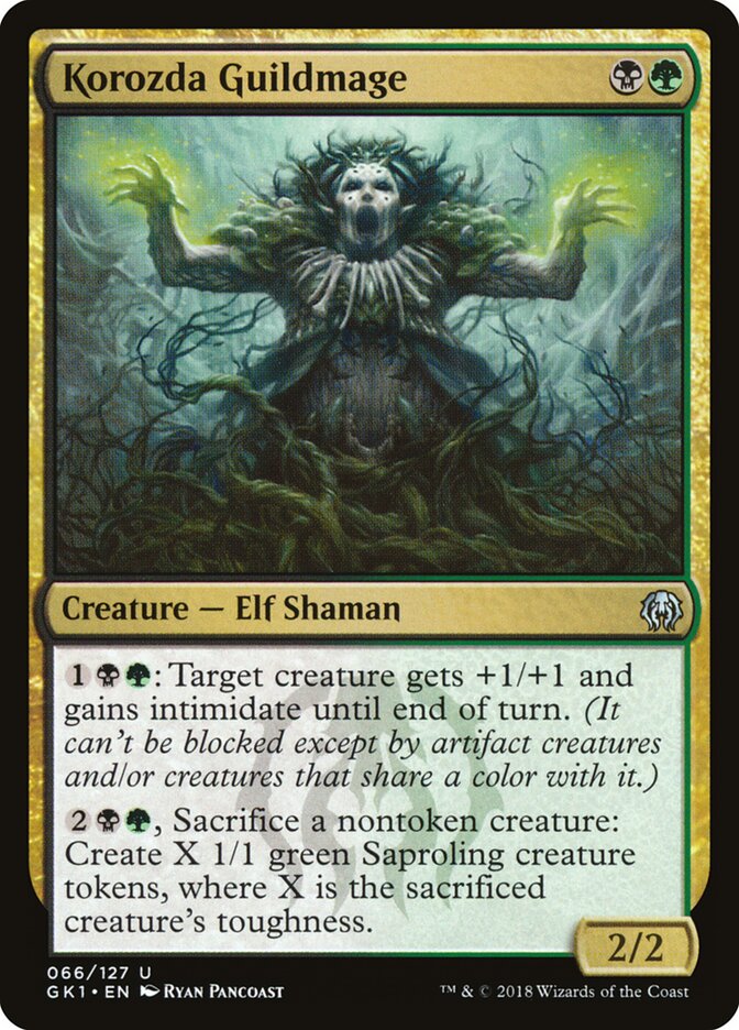 Korozda Guildmage card front