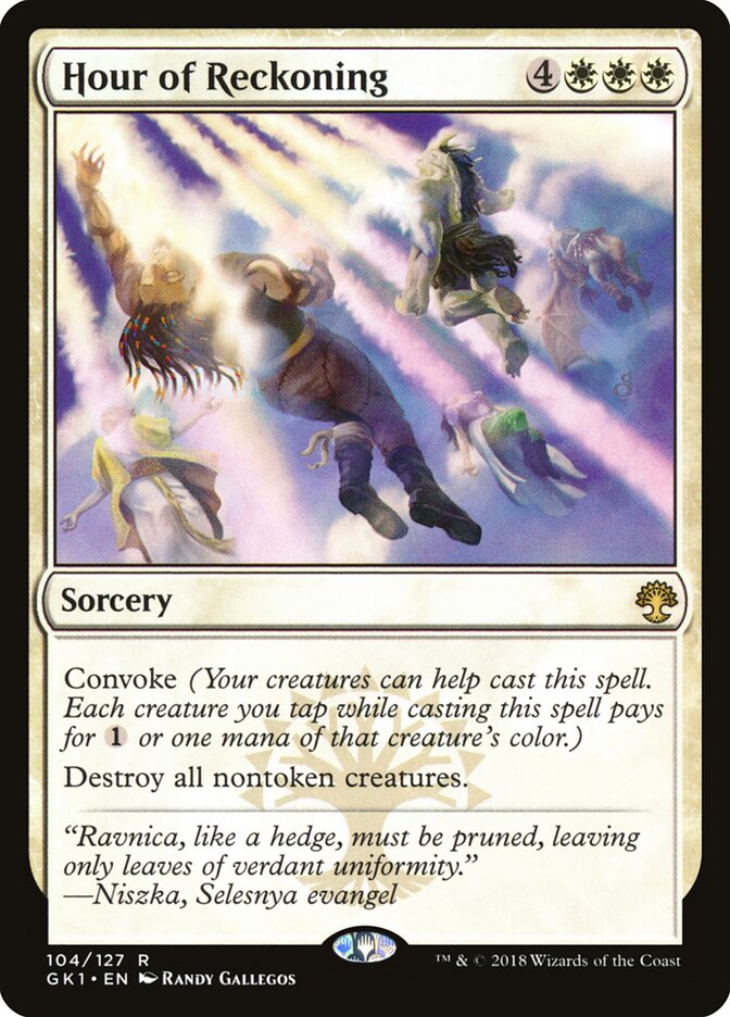 Hour of Reckoning card front