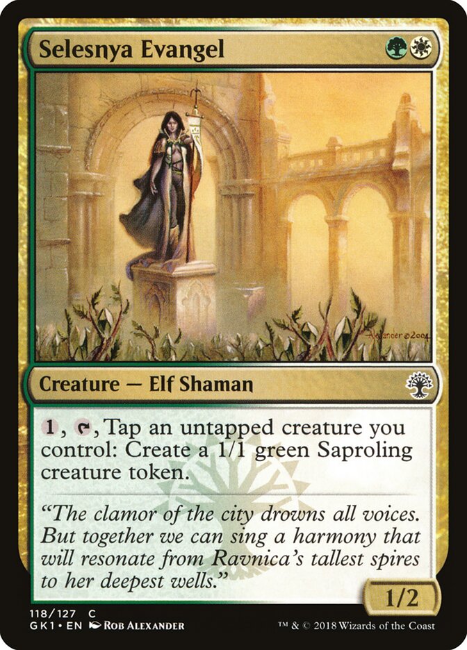 Selesnya Evangel card front
