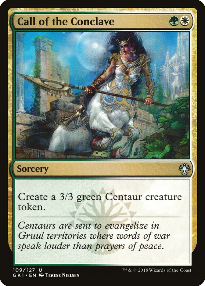 Call of the Conclave card front
