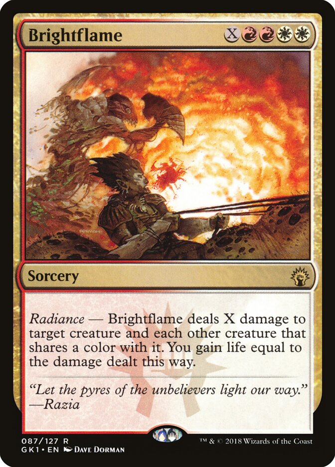 Brightflame card front