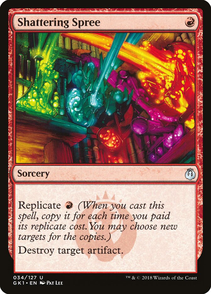 Shattering Spree card front