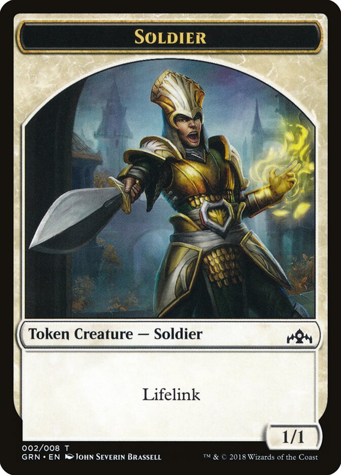 Soldier card front