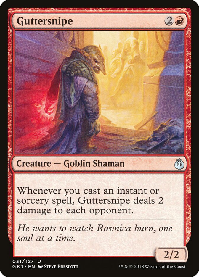 Guttersnipe card front