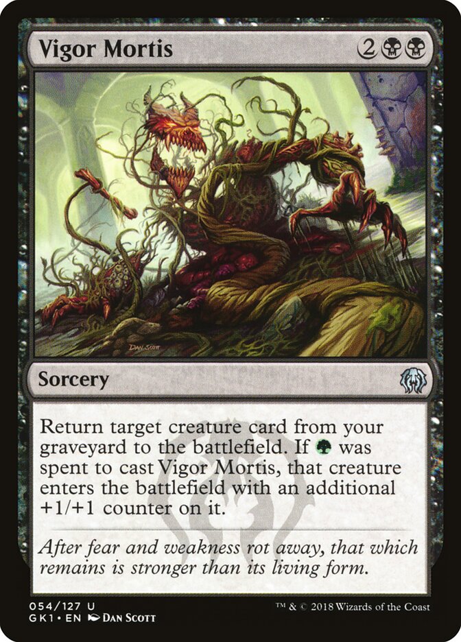 Vigor Mortis card front