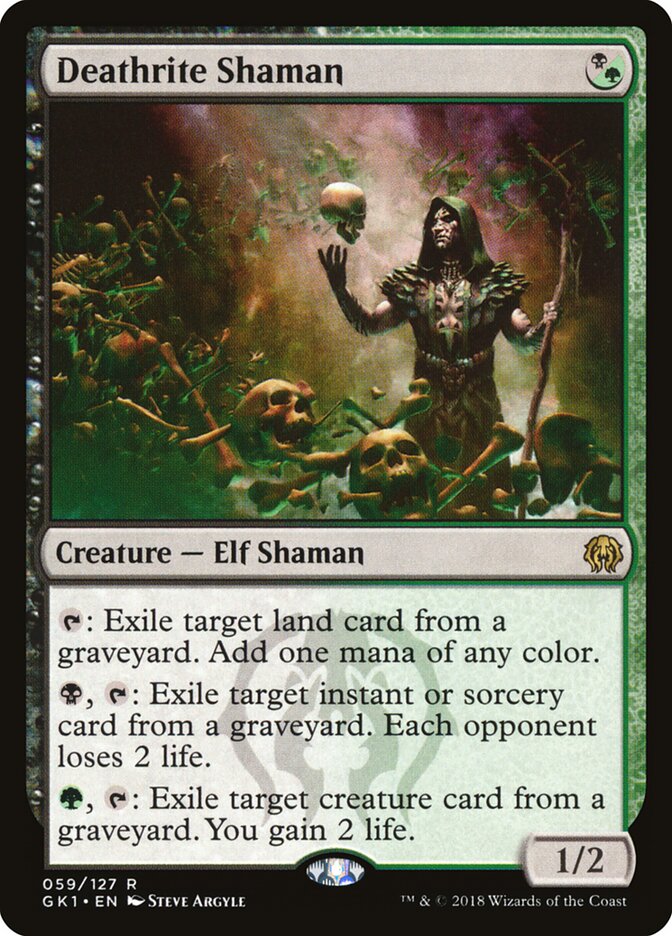 Deathrite Shaman card front