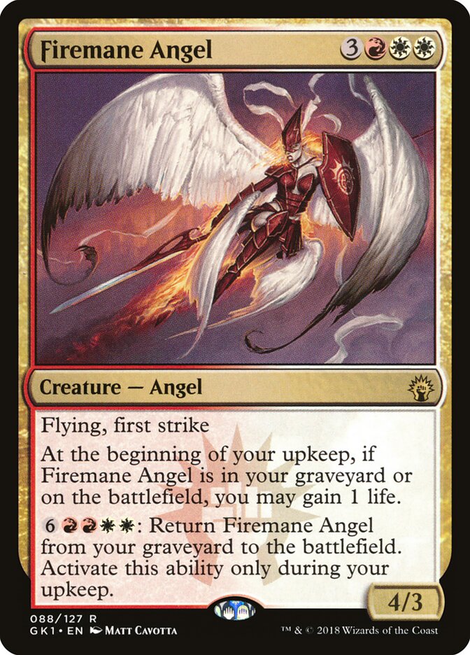 Firemane Angel card front