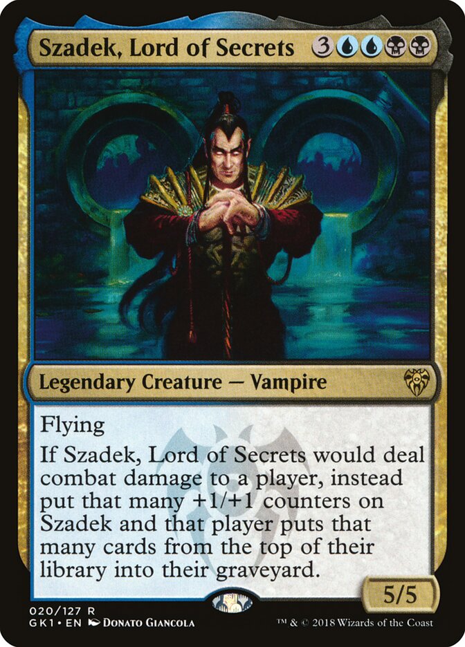 Szadek, Lord of Secrets card front