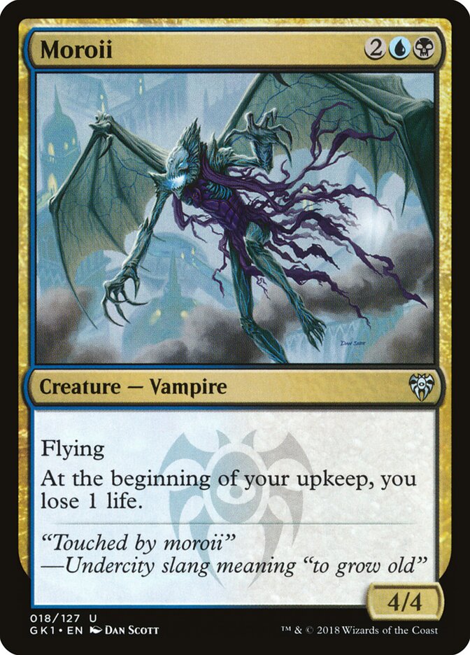 Moroii card front
