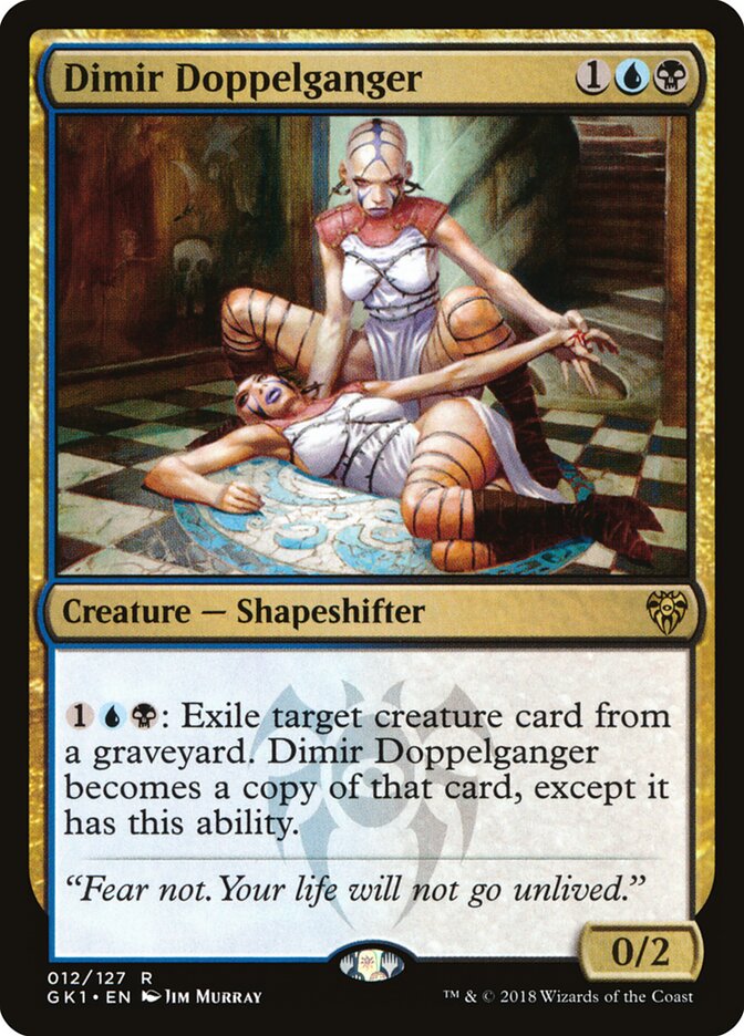 Dimir Doppelganger card front