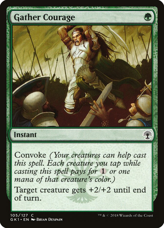 Gather Courage card front
