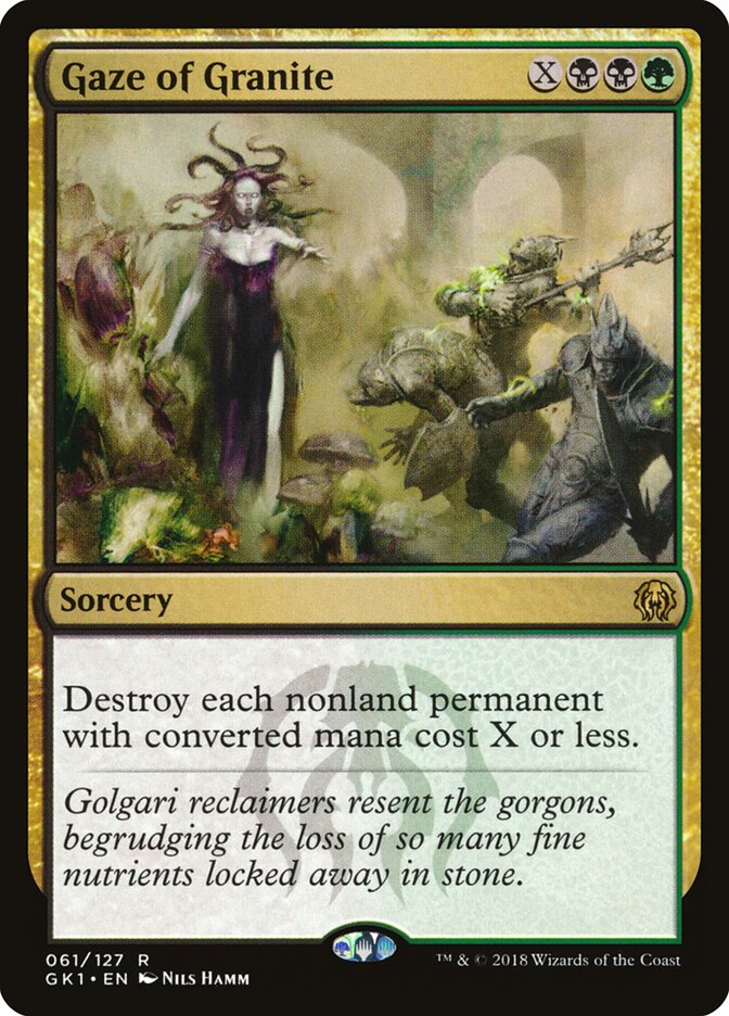 Gaze of Granite card front