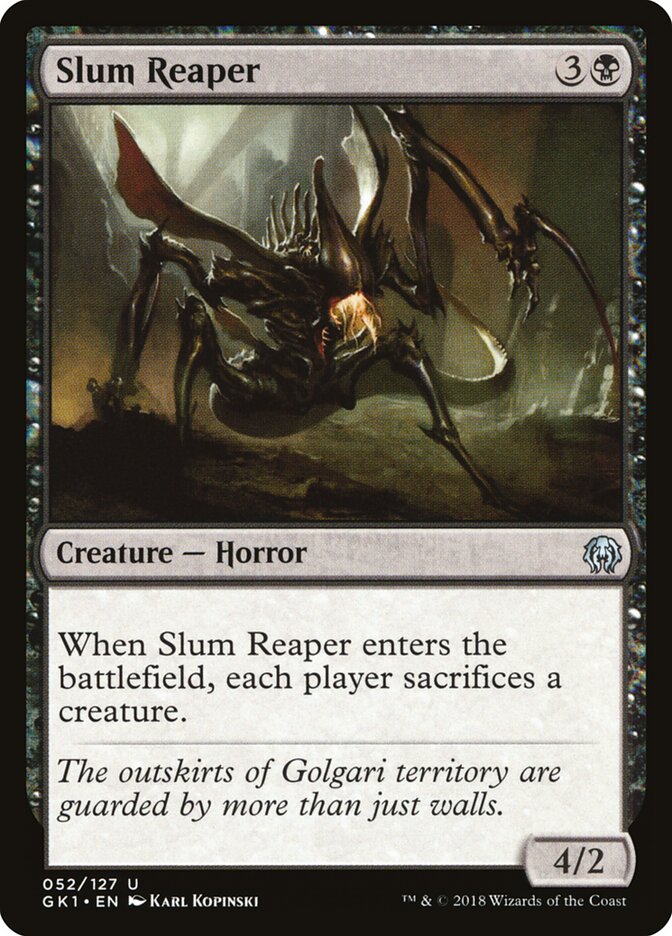 Slum Reaper card front