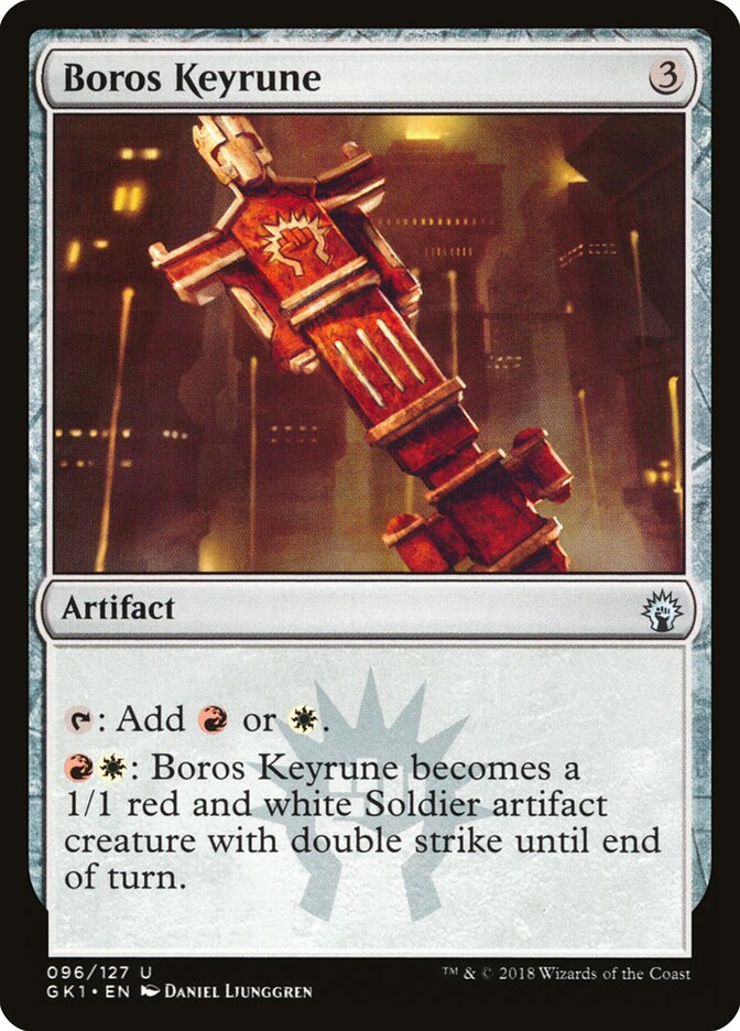 Boros Keyrune card front