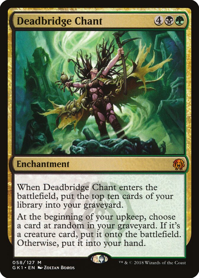 Deadbridge Chant card front