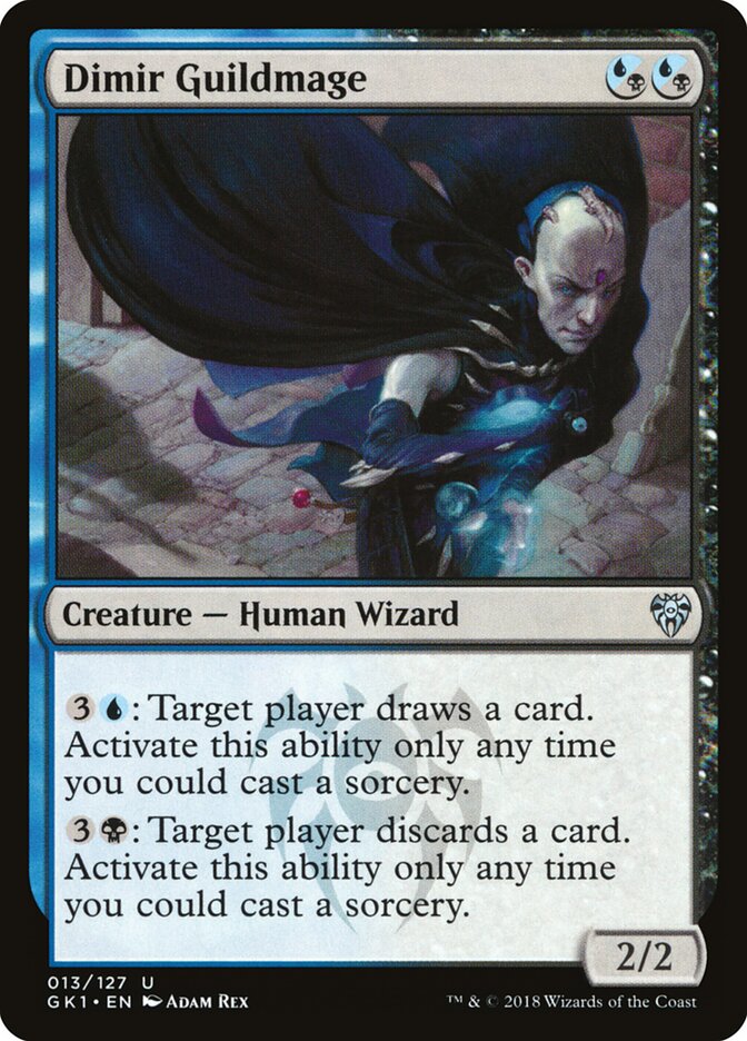 Dimir Guildmage card front