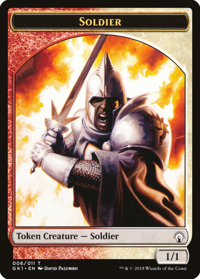 Soldier card front