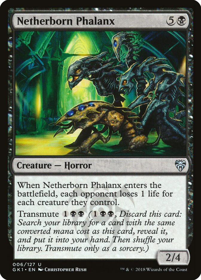 Netherborn Phalanx card front