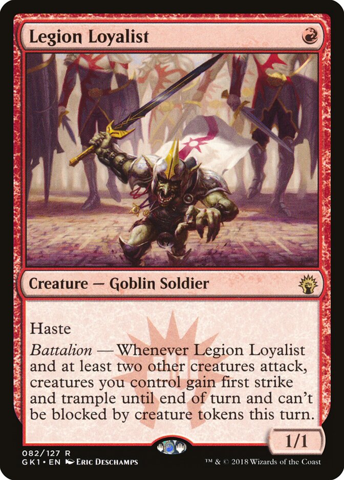 Legion Loyalist card front