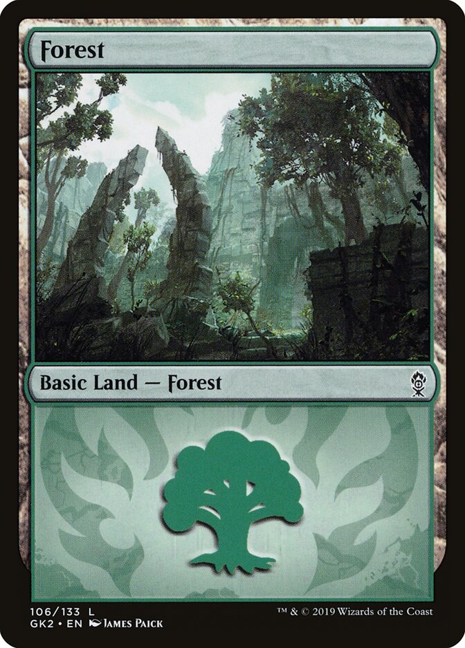 Forest card front