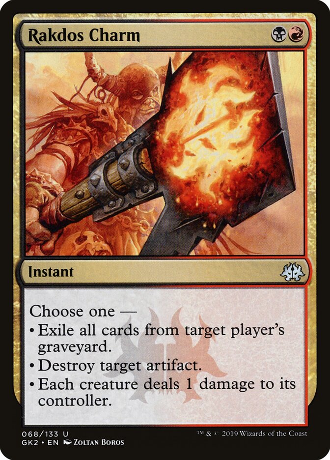 Rakdos Charm card front