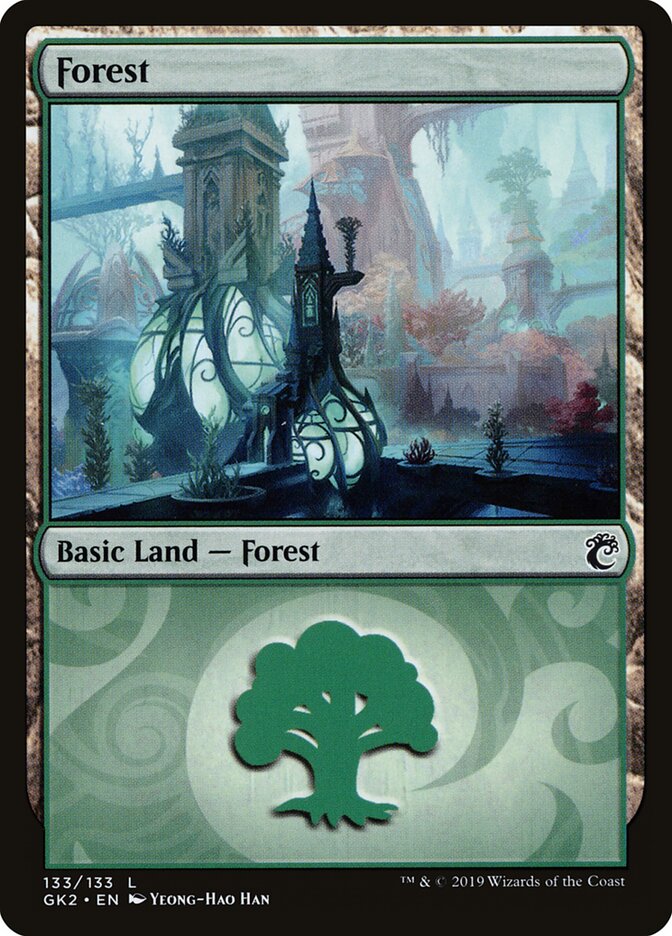 Forest card front