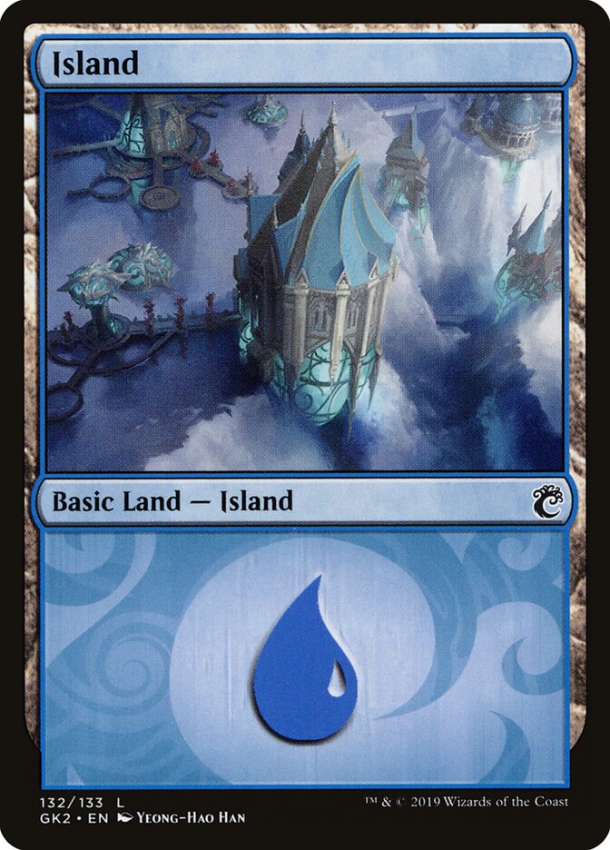 Island card front