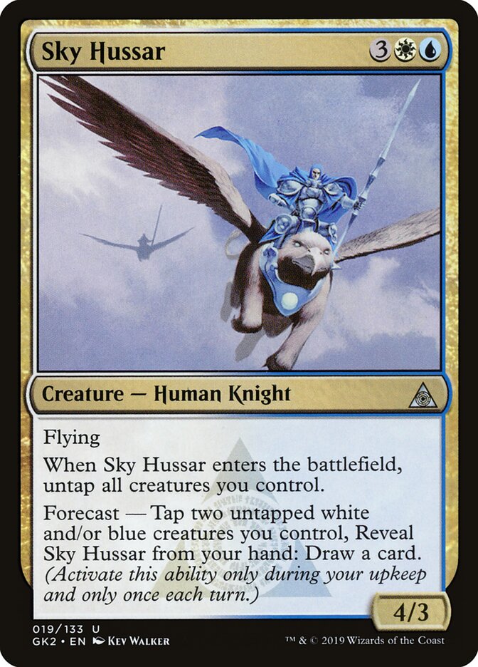 Sky Hussar card front