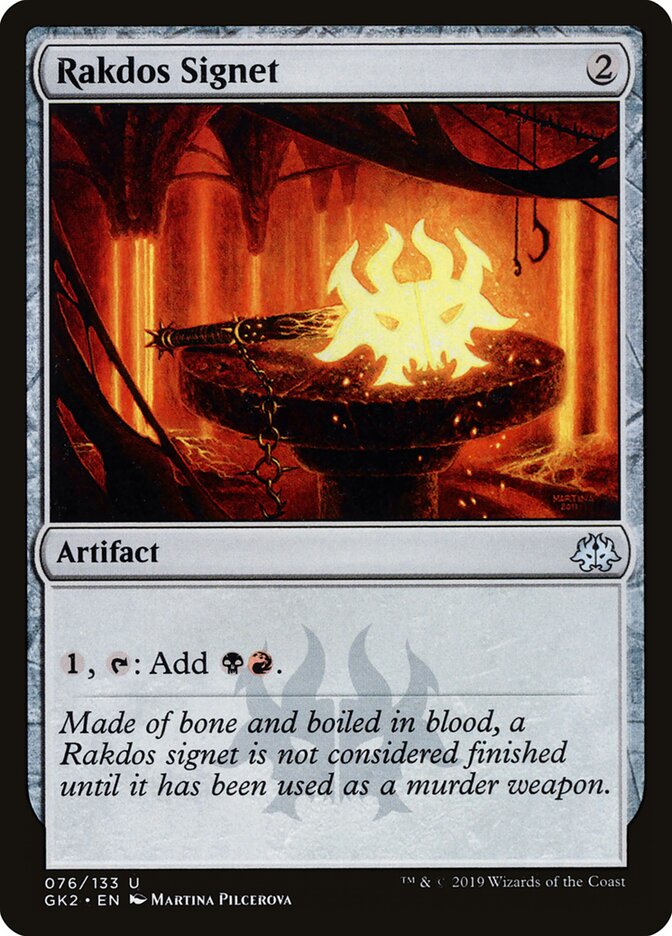 Rakdos Signet card front