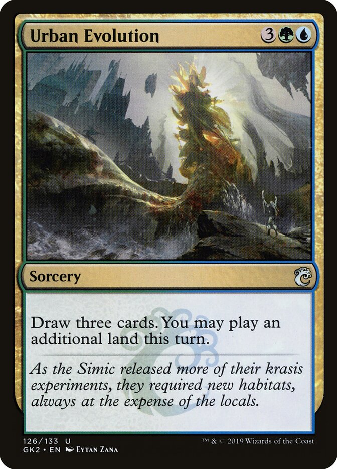 Urban Evolution card front