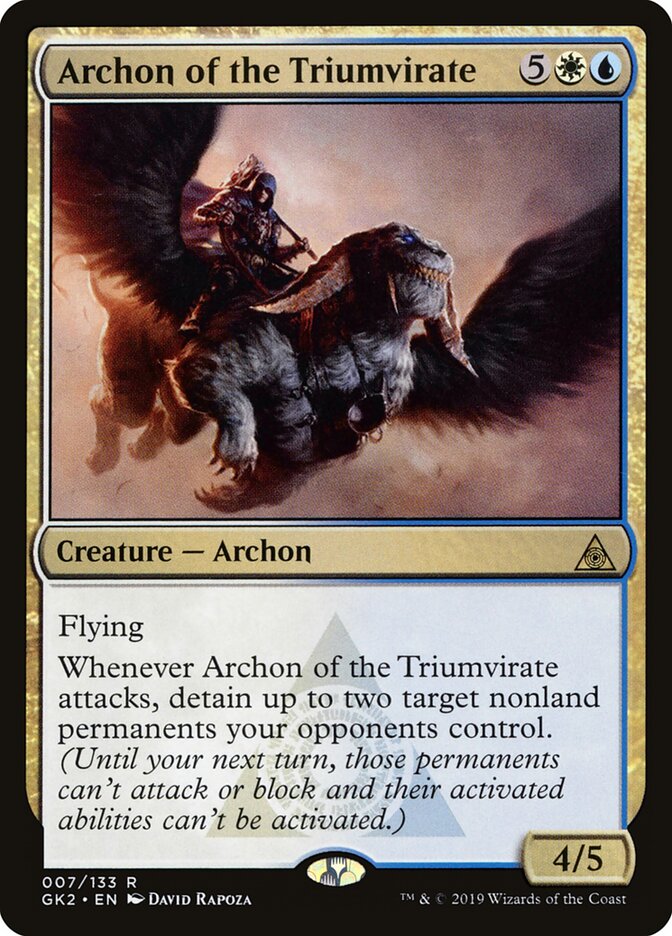 Archon of the Triumvirate card front