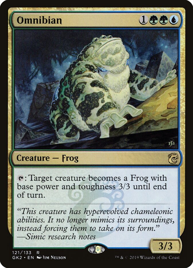Omnibian card front