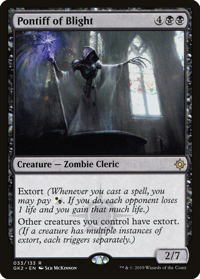 Pontiff of Blight card front