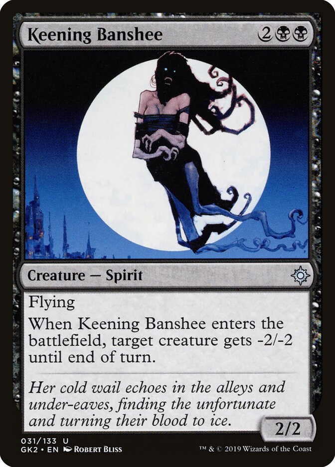 Keening Banshee card front