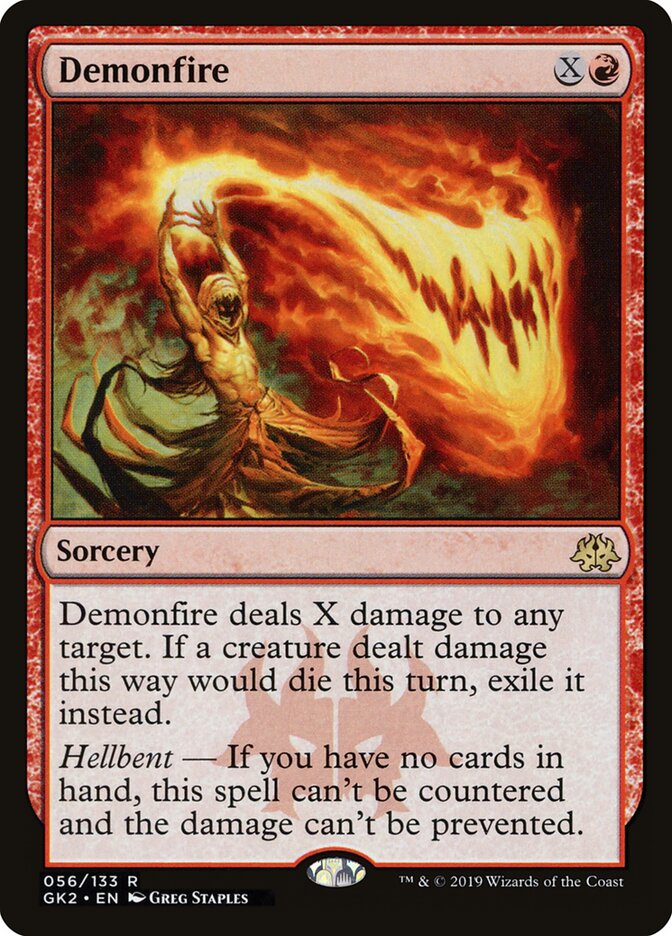 Demonfire card front