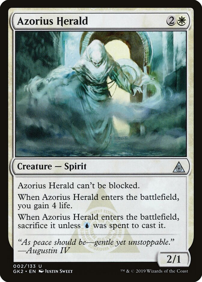 Azorius Herald card front