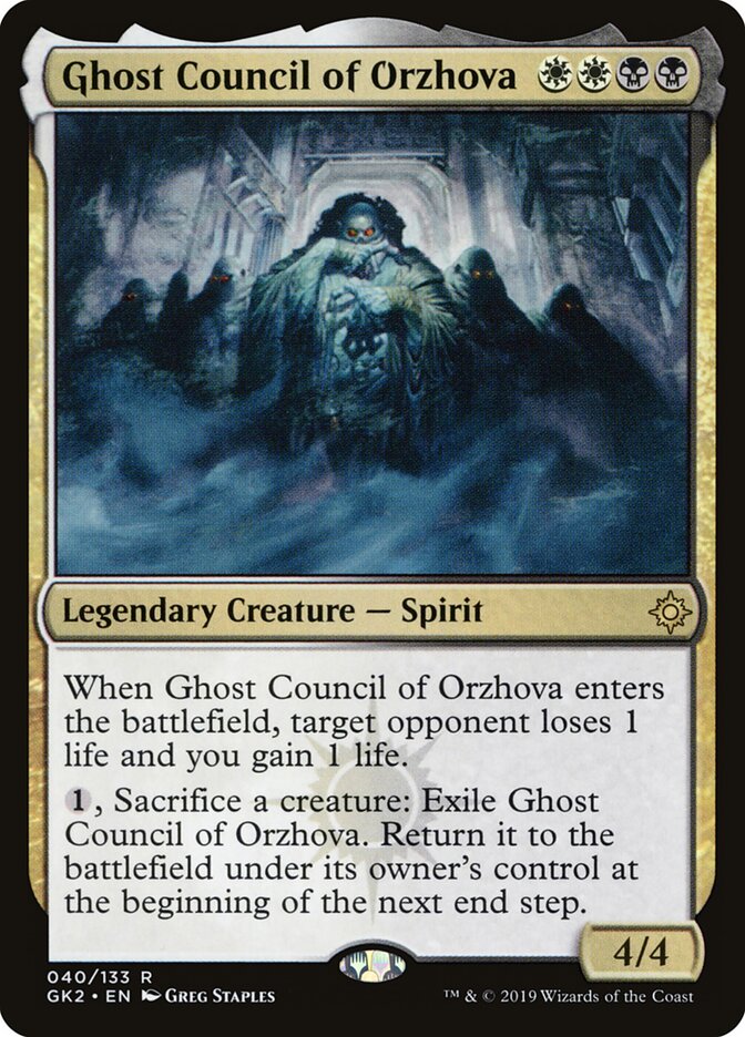 Ghost Council of Orzhova card front