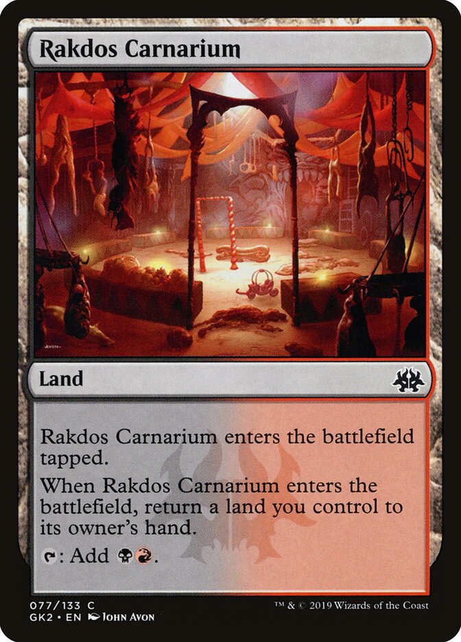 Rakdos Carnarium card front