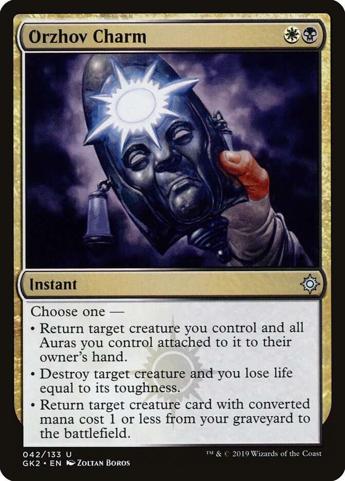 Orzhov Charm card front